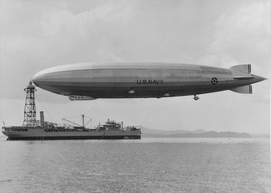 Uss Los Angeles Zr-3 Zeppelin Airship Poster Picture Photo Print Banner  Conversationprints