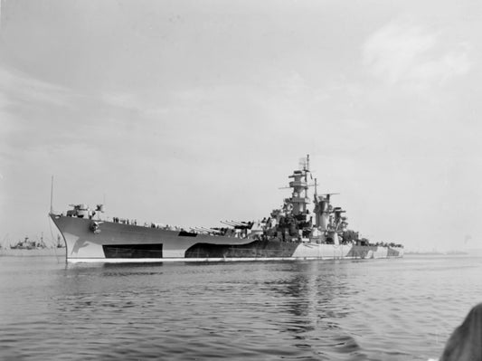 Uss Alaska Philadelphia Navy Yard 1944 Poster Picture Photo Print Banner  Conversationprints
