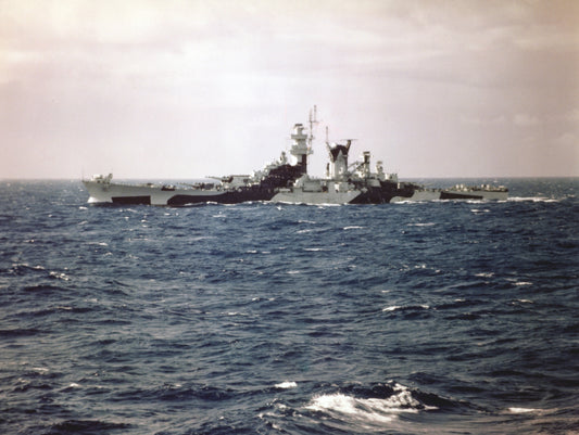 Uss Alaska Cb-1 Atlantic Ocean 1944 Ww2 Poster Picture Photo Print Banner  Conversationprints
