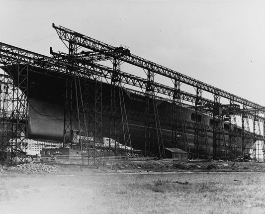 Construction Of Uss Lexington 1925 Poster Picture Photo Print Banner  Conversationprints