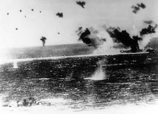 Uss Lexington Attack Battle Of Coral Sea Poster Picture Photo Print Banner  Conversationprints