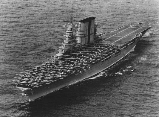 Uss Saratoga Cv-3 Battle Cruiser Glossy Poster Picture Photo Print Banner  Conversationprints