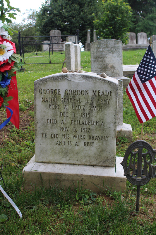 George Meade Tombstone Glossy Poster Picture Photo Print Banner  Conversationprints