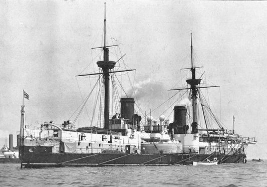 Hms Inflexible Ironclad 1881 Glossy Poster Picture Photo Print Banner  Conversationprints