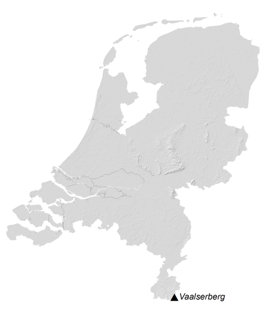 Netherlands Elevation Map Glossy Poster Picture Photo Print Banner  Conversationprints