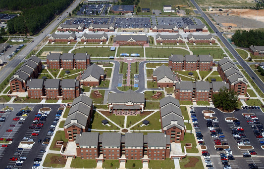 Fort Bragg 1St Brigade Barracks Glossy Poster Picture Photo Print Banner  Conversationprints