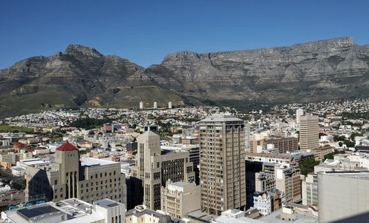 Caoe Town South Africa View Glossy Poster Picture Photo Print Banner  Conversationprints