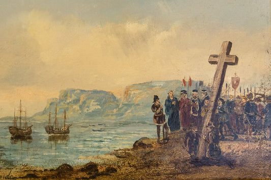 Planting Of Cross Bartholomew Dias Poster Picture Photo Print Banner  Conversationprints