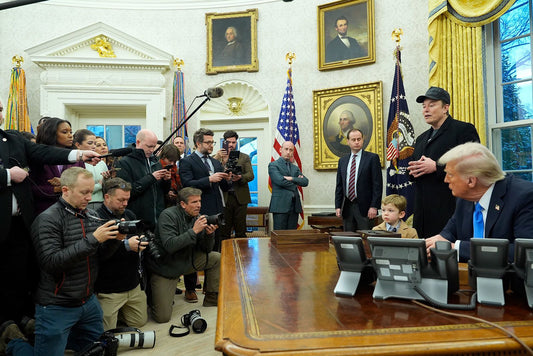 Musk Son Trump Media Glossy Poster Picture Photo Print Banner  Conversationprints