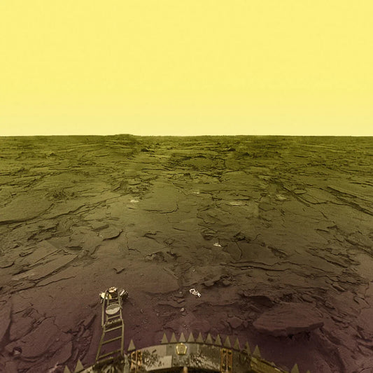 Venera 14 Venus Surface Space Glossy Poster Picture Photo Print Banner  Conversationprints
