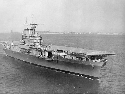 Uss Hornet Cv-8 Hampton Roads Glossy Poster Picture Photo Print Banner  Conversationprints