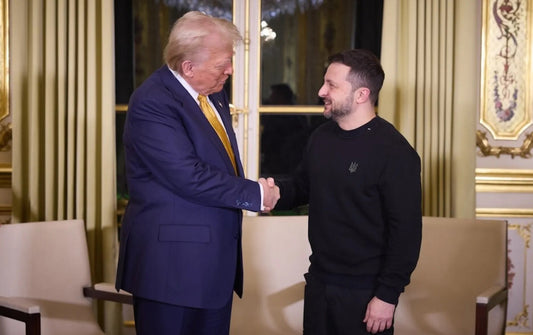 Trump Volodymyr Zelensky Handshake Poster Picture Photo Print Banner  Conversationprints