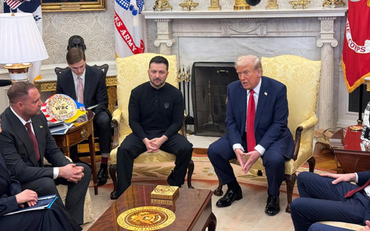 Vance Trump Zelensky Meeting White House Poster Picture Photo Print Banner  Conversationprints