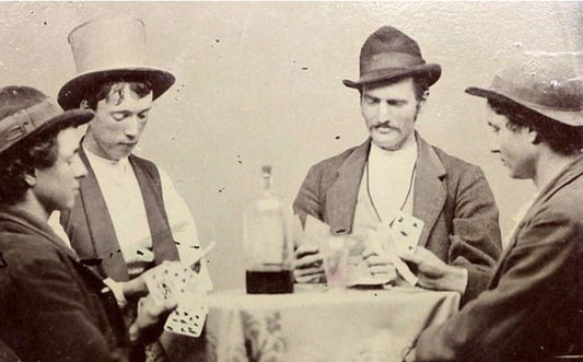 Billy The Kid Playing Cards Glossy Poster Picture Photo Print Banner  Conversationprints