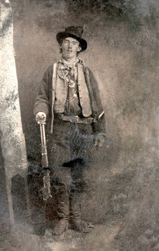 Billy The Kid Fort Sumner Glossy Poster Picture Photo Print Banner  Conversationprints