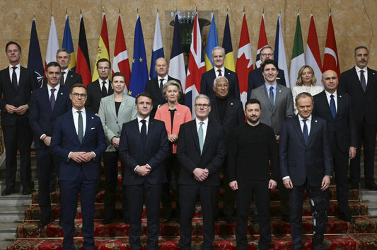 European Ukraine Summit Zelenskyy Glossy Poster Picture Photo Print Banner  Conversationprints