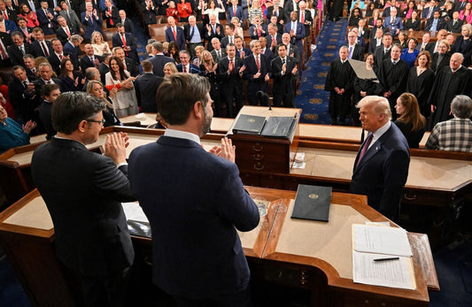 Trump Congress Address Vance 2025 Glossy Poster Picture Photo Print Banner  Conversationprints