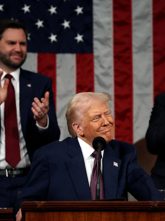 Trump Smiling Congress Vance 2025 Glossy Poster Picture Photo Print Banner  Conversationprints