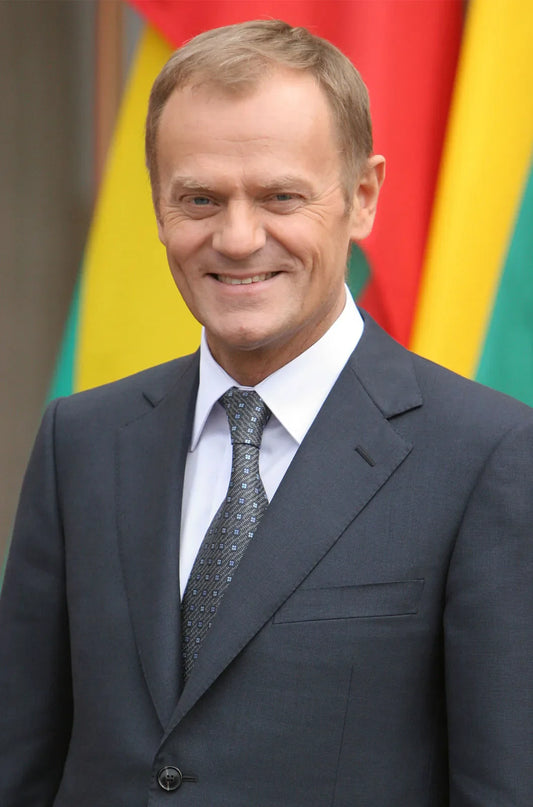 Donald Tusk Poland Prime Minister Glossy Poster Picture Photo Print Banner  Conversationprints