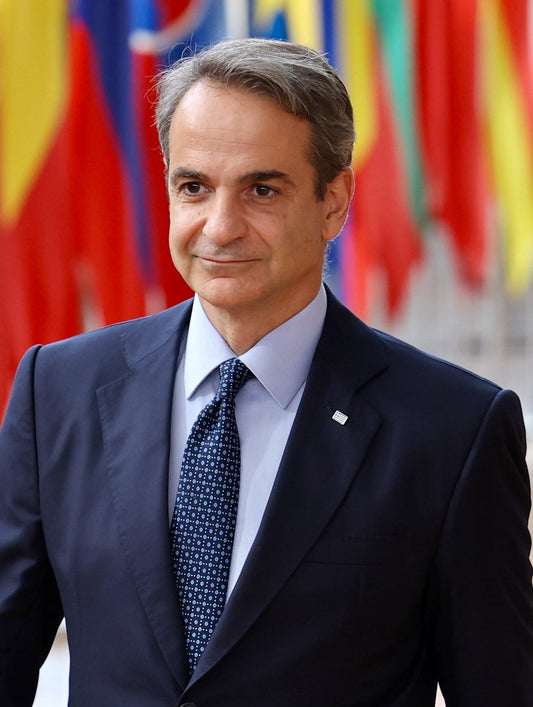 Kyriakos Mitsotakis Greece Pm Glossy Poster Picture Photo Print Banner  Conversationprints