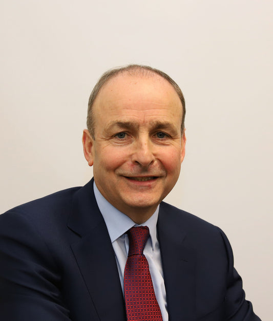 Micheal Martin Irish Prime Minister Poster Picture Photo Print Banner  Conversationprints
