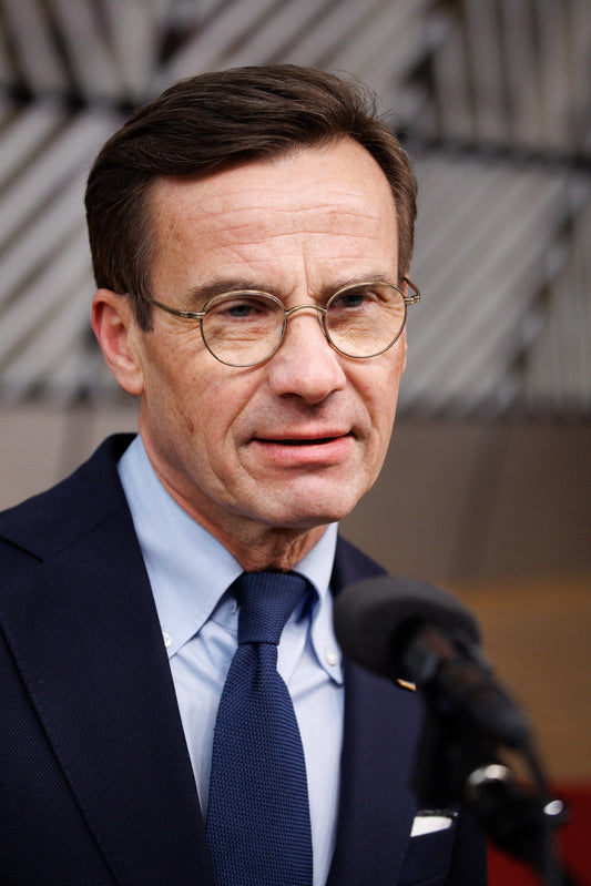 Ulf Kristersson Sweden Prime Minister Pm Poster Picture Photo Print Banner  Conversationprints