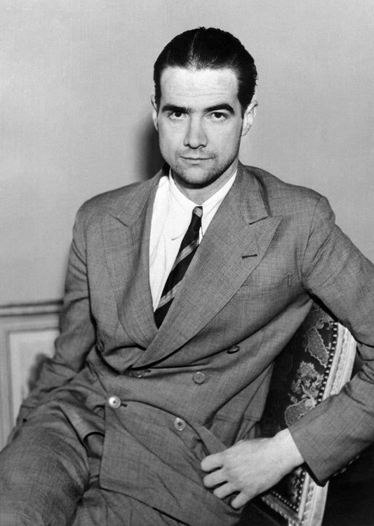 Howard Hughes Portrait Glossy Poster Picture Photo Print Banner  Conversationprints