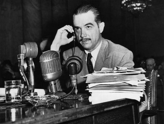 Howard Hughes Broadcaster Glossy Poster Picture Photo Print Banner  Conversationprints