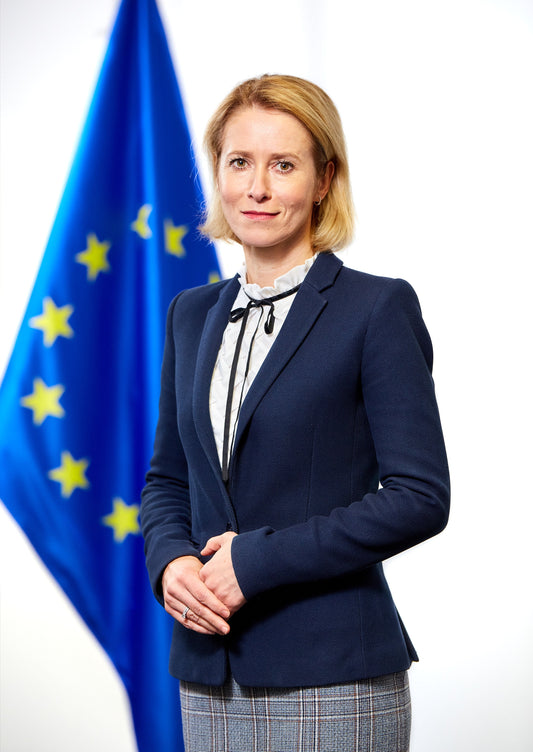 Kaja Kallas Eu High Rep Estonia Glossy Poster Picture Photo Print Banner  Conversationprints