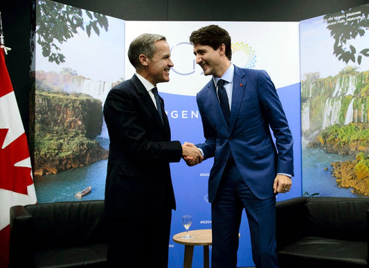 Mark Carney Canada Trudeau Glossy Poster Picture Photo Print Banner  Conversationprints