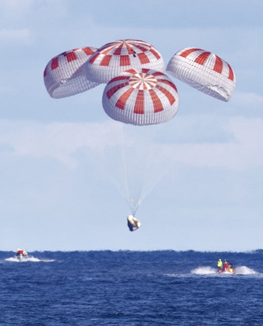 Dragon X Iss Rescue Parachute Glossy Poster Picture Photo Print Banner  Conversationprints