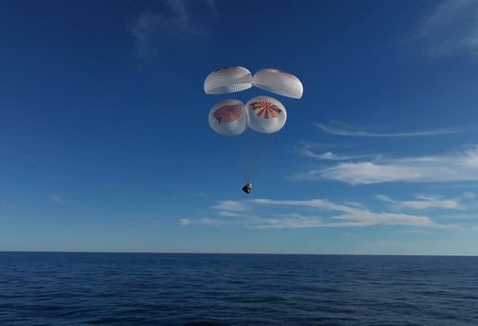 Spacex Rescue Dragon Gulf Of America Poster Picture Photo Print Banner  Conversationprints