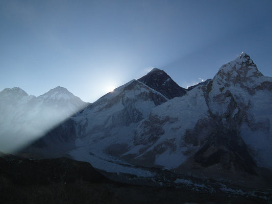 Sunrise Over Mount Everest Glossy Poster Picture Photo Print Banner  Conversationprints
