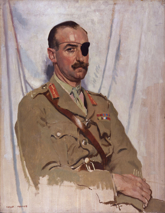 Adrian Carton De Wiart Portrait Glossy Poster Picture Photo Print Banner  Conversationprints