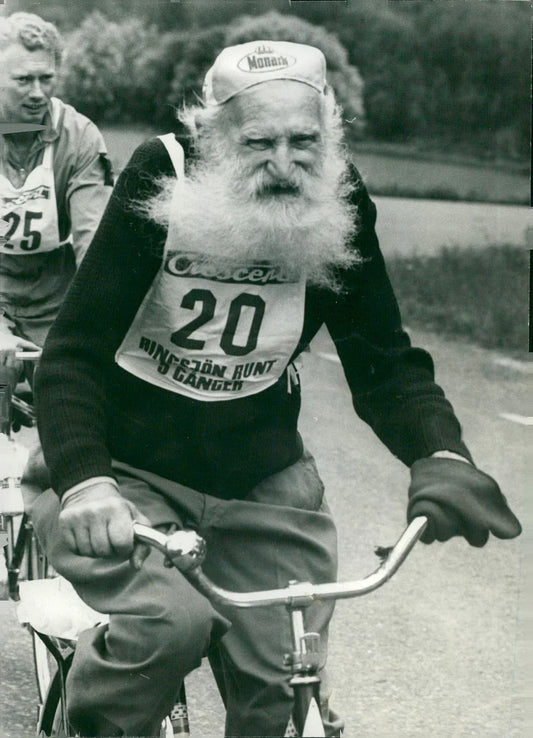Nik Gustav Hakansson Cycling Glossy Poster Picture Photo Print Banner  Conversationprints