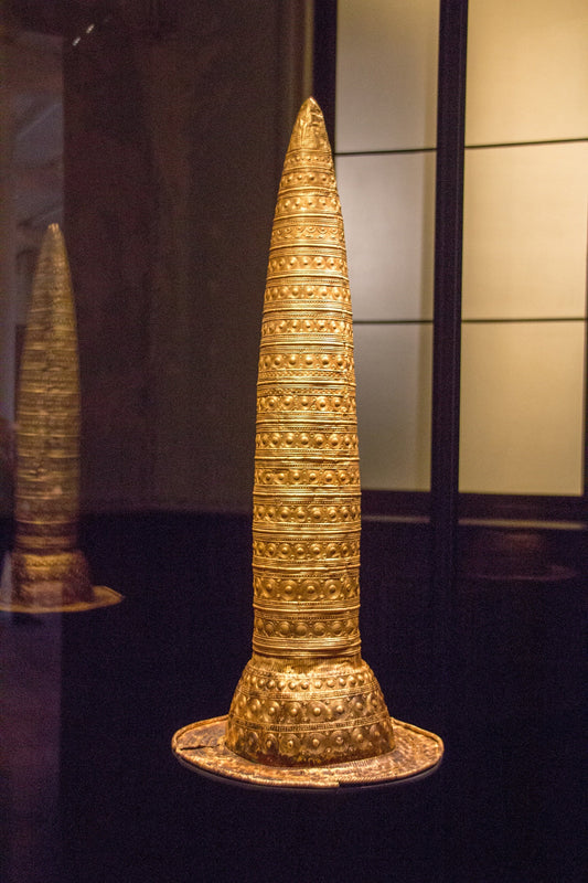 Golden Hat Neues Museum Glossy Poster Picture Photo Print Banner  Conversationprints