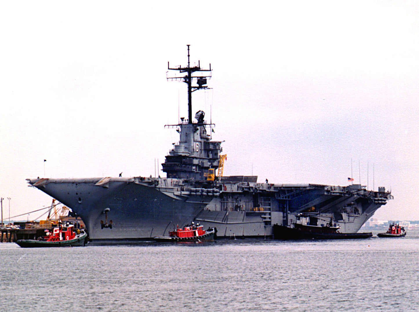 Uss Lexington Avt-16 Florida 1987 Glossy Poster Picture Photo Print Banner  Conversationprints