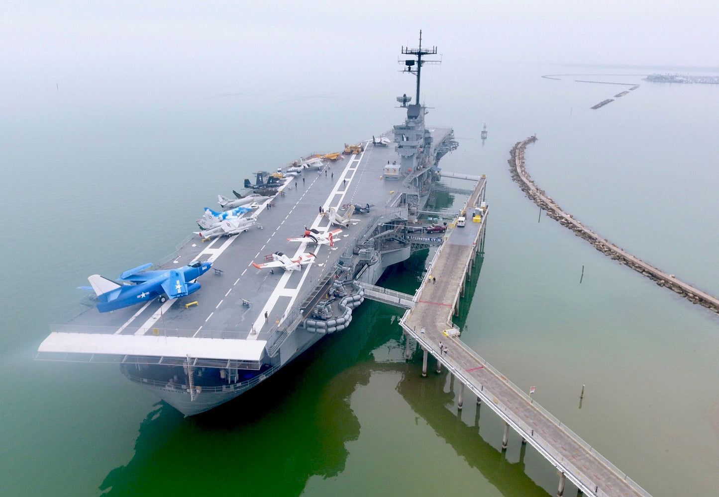 Uss Lexington Corpus Christi Carrier Poster Picture Photo Print Banner  Conversationprints