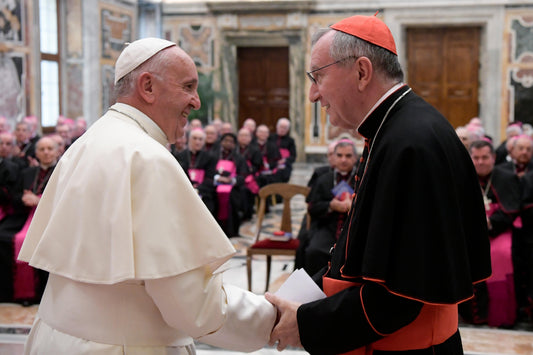 Pietro Parolin Pope Francis Glossy Poster Picture Photo Print Banner  Conversationprints