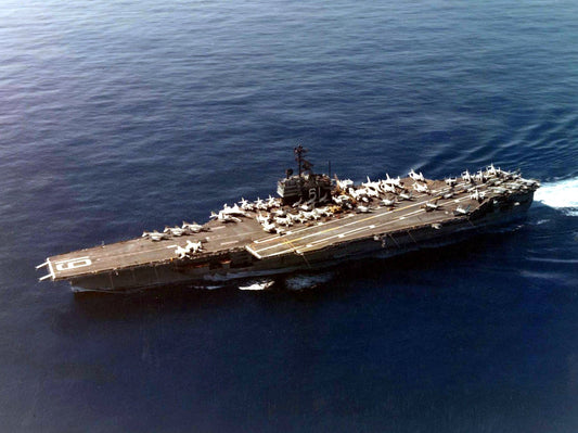 Uss Ranger Cva-61 Carrier 1974 Glossy Poster Picture Photo Print Banner  Conversationprints
