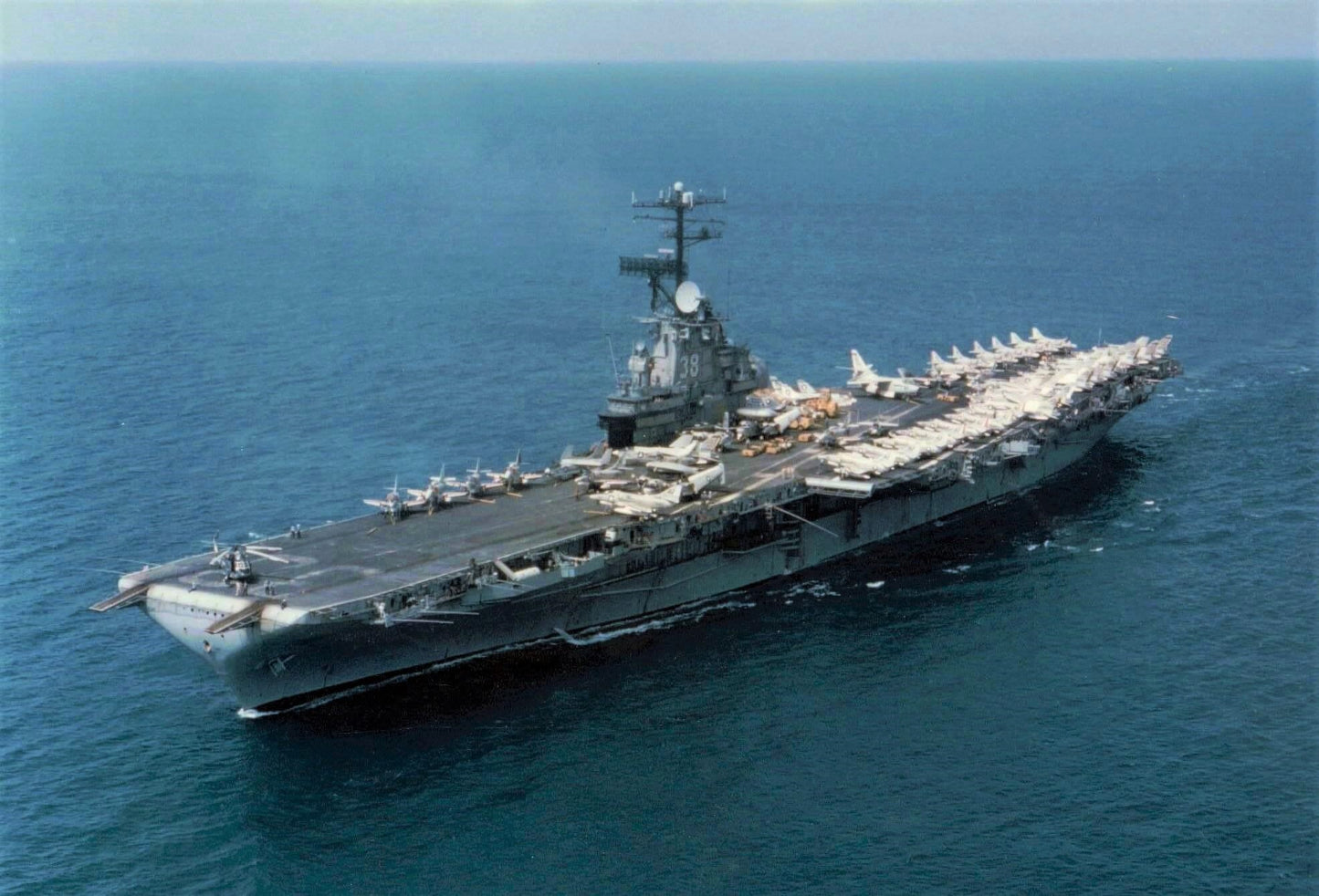 Uss Shangri-La Caribbean 1970 Glossy Poster Picture Photo Print Banner  Conversationprints