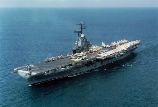 Uss Shangri-La Caribbean 1970 Glossy Poster Picture Photo Print Banner  Conversationprints