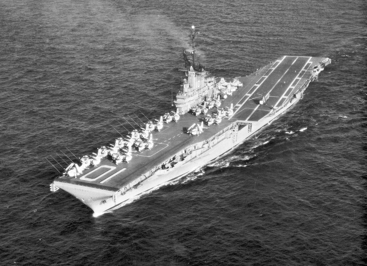 Uss Yorktown Carrier Ship 1963 Glossy Poster Picture Photo Print Banner  Conversationprints
