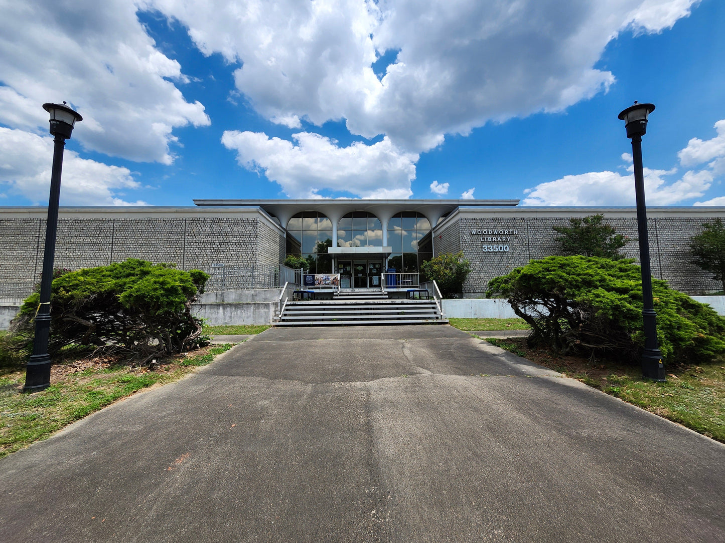 Fort Eisenhower Woodworth Library Glossy Poster Picture Photo Print Banner  Conversationprints