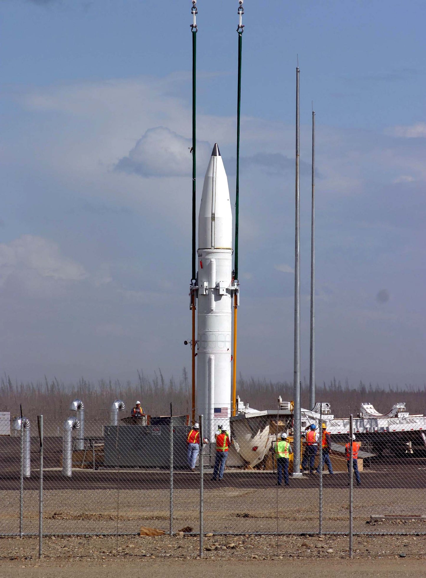 Fort Greely Interceptor Missile Glossy Poster Picture Photo Print Banner  Conversationprints