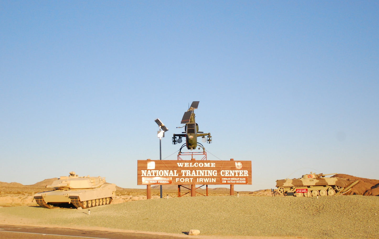 Fort Irwin National Training Center Sign Poster Picture Photo Print Banner  Conversationprints