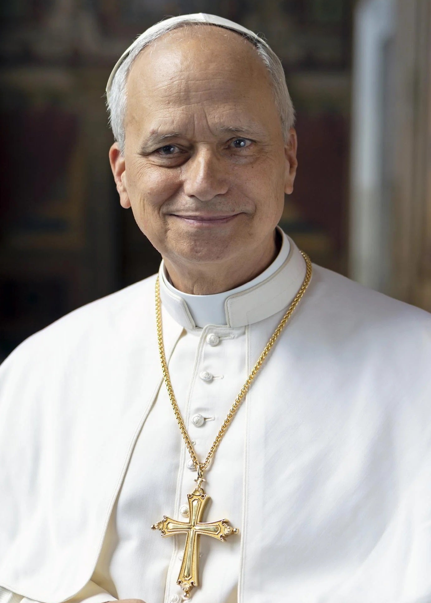 Pope Leo XIV Official Portrait Signature POSTER PICTURE PHOTO PRINT BANNER  CONVERSATIONPRINTS