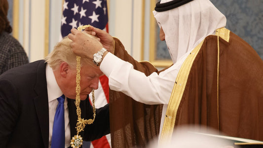 Trump Order Of Zayed Gold Necklace Poster Picture Photo Print Banner  Conversationprints