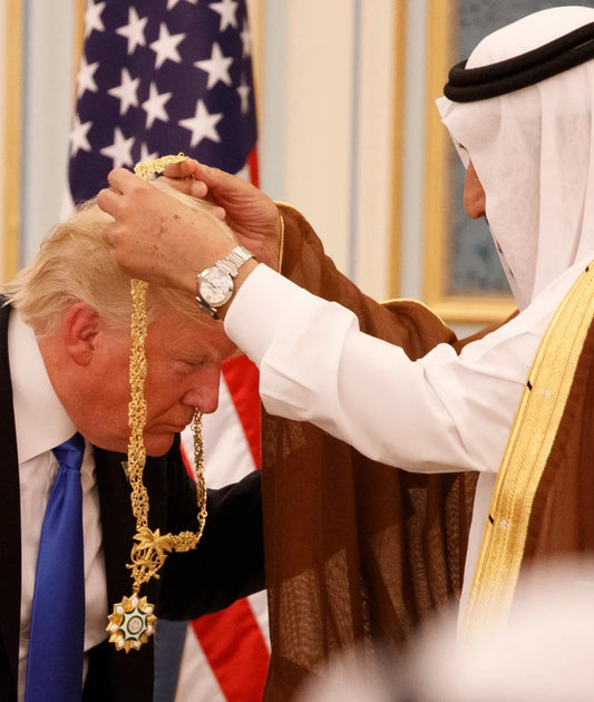 Trump Order Of Zayed Gold Honor Uae Poster Picture Photo Print Banner  Conversationprints