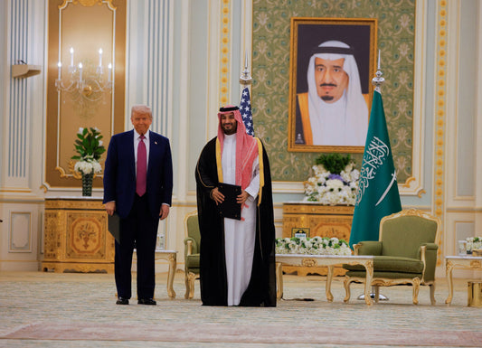 Trump Saudi Arabia Palace 2025 Glossy Poster Picture Photo Print Banner  Conversationprints